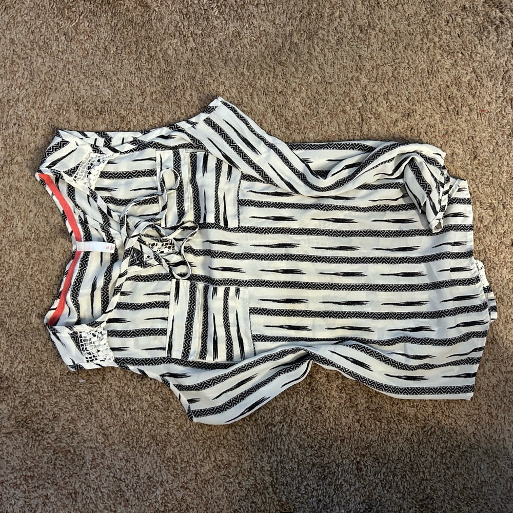 Striped Sleeveless Top